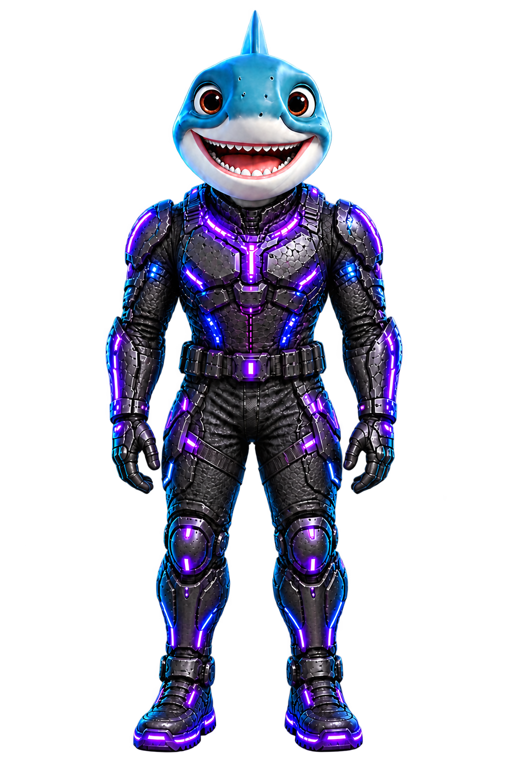 Shark-headed armored G-Tap soldier